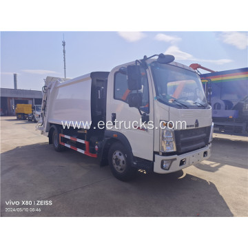 HOWO 10ton Compactor Garbage Truck